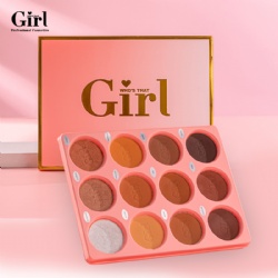 Who's That Girl 12 Colors Powder Palette
